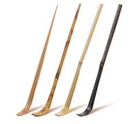 4 Pcs Matcha Spoon, Reusable Washable 18cm/7.09in Matcha Scoop Bamboo Matchas Accessories Tools for Measuring Matchas Green Tea Coffee Traditional Tea Ceremony