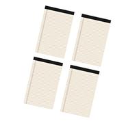 4 Pcs Memos Pad Tearable Legal Pad Scratch Book Writing Paper Notepads School Supplies Notepad Memo Column Lined Notepad Tear-Off Lined Paper