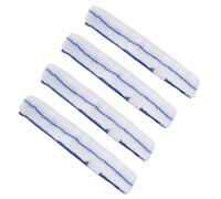 4 Pcs Microfiber Window Washer Replacement Scrubber, Window Squeegee Cover Wiper for Extension Pole 35cm