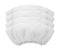 4 Pcs Microfibre Cloth Cover for Karcher Steam Cleaner, Washable Replacement Cloth Terry Steam Mop Pads Compatible with Karcher Steam Cleaner EasyFix SC2 SC3 SC4 SC5 Hand Nozzle Accessories