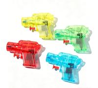 4 Pcs Mini Water Gun Set,Bright Color Water Pistols for Outdoor Fun | 4 small water pistol in bright colors.Bright Color and easy grip.Perfect for summer beach, pool, garden, and backyard.