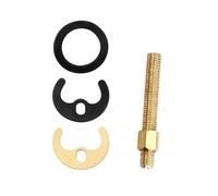 4 Pcs Monobloc Tap Fixing Kit, 1 Hole Bracket Bolt, Mono Basin Tap Mounting Set, Basin and Sink Taps Clamp Bracket Replacement for Bathroom Basins Kitchen Sink Mixer