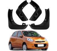 4 PCS Mud Flaps Set for Nissan Micra March K13 2010-2013, Car Splash Guards, Front Rear Fender Vehicle Tire Protector, Automotive Wheel Exterior Decoration Accessories