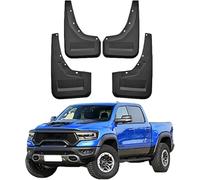 4 Pcs Mud Flaps Splash Guards for Dodge Ram Trx 2022, No-Drill Fitting Waterproof All-Weather Mudflaps Decorative Wheel Protection Baffle