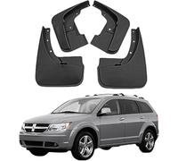 4 Pcs Mud Flaps Splash Guards for Dodge Ram Volkswagen Polo 2011-2013, No-Drill Fitting Waterproof All-Weather Mudflaps Decorative Wheel Protection Baffle