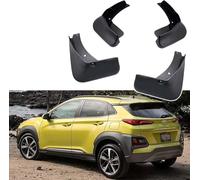 4 Pcs Mud Flaps Splash Guards for Hyundai Kona 2018-2021, No-Drill Fitting Waterproof All-Weather Mudflaps Decorative Wheel Protection Baffle