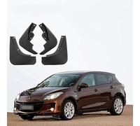 4 Pcs Mud Flaps Splash Guards for Mazda 3 2009 2010 2011 2012, No-Drill Fitting Waterproof All-Weather Mudflaps Decorative Wheel Protection Baffle