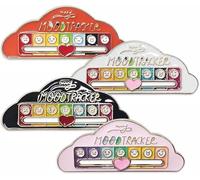 4 Pcs My Social Battery Slider Pin Coworker Work Mood Pin