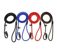 4 Pcs Nylon Dog Lead,Slip Leash,Professional Dog Training Lead To Stop Pulling, Perfect For Walks,1.35m x 1cm (Mix 4 Colors)