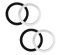 4 Pcs O Ring Seal Washer, Basin Plug Sealing Washer, Seal for Sink Basket Strainer Waste, 110mm Sink Waste