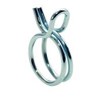 4 pcs of 11.0-11.6 mm Double Wire Hose Spring Clips, Silicone Pipe Air Fuel Band - Hose Clamp