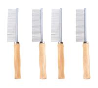 4 Pcs Pet Cleaning Comb Dog Hair Comb Pet Grooming Tool Dog Comb Dog Grooming Comb