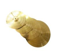 4 Pcs Phosphor Bronze Alloy Cymbals Drum Cymbals Set Percussion Jazz Drum Cymbals Percussion Instrument Parts