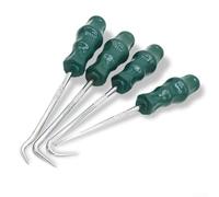 4 Pcs Pick and Hook Set, Oil Seal Screwdrivers Car Pick Hooks for Garages General-Plumbers Workshop