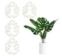4 Pcs Plant Supports for Indoor Plants, Cheese Plant Support Pole,Sturdy Design for Healthy Growth, Easy to Use for Monstera and Cheese Plants, Plant Stem Supports for Keeping Plants Growing Vertical