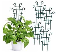 4 Pcs Plant Trellis Indoor Trellis For Potted Plants Stackable Plastic Plant Support Houseplant For Climbing Plants Decor