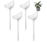 4 Pcs Plant Watering Globes, Self Watering Plant Spikes, Self-Watering Plant Feeders Drip Water System, Water Plants While Away for Indoor Outdoor Plants