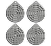 4 Pcs Plate Warmer, Microwave Plate Warmers for Warming Dinner Plates, Non Slip Silicone Food Warming Mat, Ideal for Oven Hot Pan Dinner Party Cooking