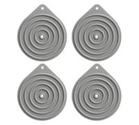 4 Pcs Plate Warmer, Non Slip Silicone Food Warming Mat, Microwave Plate Warmers for Warming Dinner Plates, Ideal for Oven Hot Pan Dinner Party Cooking