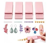 4 PCS Polymer Clay Ball Roller, 2mm, 3mm, 4mm, and 5mm Sizes