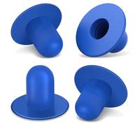 4 pcs Pool Wall Plug Replacement Compatible with Intex BestwayPools Grounds, Swimming Pool Filter Hole Plug Reliable Pool Strainer Hole Plug Stopper for Pool Above Ground (blue)