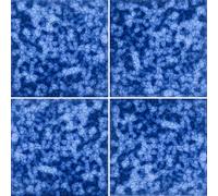 4 PCS Porcelain Swimming Pool Waterline Tile, 6" x 6" Blue Glazed Tile for Pool Floor Kitchen Backsplash Bathroom (1 Sq.Ft)