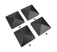 4 Pcs Post Cap Fence Home Improvement Easy Installation Extends The Life of Your Posts Heavy Duty Construction for Fence Post