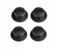 4 Pcs Pot Lid Knob Black,Bakelite Heat-Resistant Cookware Pan Lid Knob Cover Handle