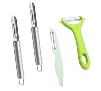 4 Pcs Potato Peeler, Veg Peeler, Vegetable Peelers for Kitchen, Efficient Kitchen Tools for Potato Carrot Preparation, Construction with Comfortable Grip, Essential Kitchen Gadgets for Home Chefs