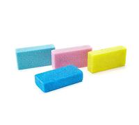 4 Pcs Pumice Stone For Feet, Hard Dead Skin Cracked Heel Callus Remover For Feet Skin Callus Remover & Scrubber Fashion Book