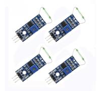 4 Pcs Reed Module, Mini Reed Sensor Magnetic Switch Module, Normally Open Reed Sensor Module