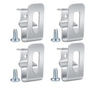 4 Pcs Replacement Belt Hooks, Stainless Steel Power Tool Waist Buckles, Drill Belt Hooks for Screw Holes Consistently,Drill Clip Hook Tools