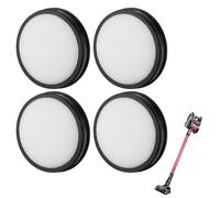4 PCS Replacement Filter for Vax Blade 4, Washable & Reusable Cordless Vacuum Cleaner Filter, 12cm Diameter Refill Compatible with Vax Blade 3, Eco-Friendly & High-Efficiency Vacuum Cleaner Accessory