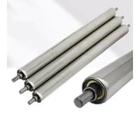 4 PCS Replacement Roller Set for Woodworking Planers 50mm Diameter 600mm Length - Ideal for Garage Boat Trailers and Workshop Use