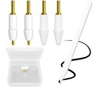 4 Pcs Replacement Tips Compatibel für Xiaomi Pad 6 11 Zoll Stylus Tip, Metal Wear-Resistant Pen Nibs, Metal Tips Set Precise Control Compatible, for Xiaomi Pad 6 11 inch Stylus Tip, Screen-Friendly