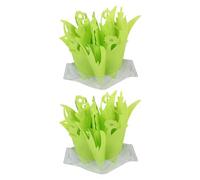 4 Pcs Reptile Box Humidifier for Turtle Decor Cordless Natural | Polymer Absorbent Cloth Build, Increases Humidity Indoors, Fresh White and Light Green Styling for Office Use