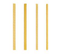 4 Pcs Resizer Gold Color Size Adjuster Fit for Loose Home Guard Adjusters Set for Men Women Guard Women Loose Rings