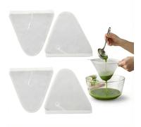 4 PCS Reusable Muslin Cloths for Cooking and Cheese Cloths for Straining, 30x30cm Washable Cheesecloth for Filtering Nut Milk, Jam Making, Butter, Juice, Tea, and Coffee