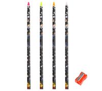 4 Pcs Rhinestone Picker Tool Set,Self-Adhesive Wax Pencils with Sharpener, Diamond Art Pen, Gem Applicator, Jewel Dotting Tools for Nail Art, DIY Crafts, and Diamond Painting
