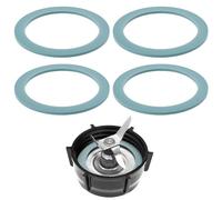 4 PCS Rubber Blender Gasket, Blender Seal Rings, Blenders Gasket Replacement Parts, O-Ring Mixer Accessories for Home Kitchen Many Kinds of Blenders with Silicone Rubber Gaskets Seal O ringss