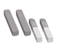 4 Pcs Rubber Eraser Set, Sand Eraser & Ink Eraser, Latex-Free Long-Lasting Erasers for Removing Pencil and Ink Marks, Art, Craft, Drawing, Home, School, and Office Use