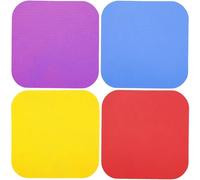 4 Pcs Rubber Jar Gripper Pads, 4 Colors Bottle Lid Tops Openers, Jar Opener for Weak Hands, Multi-Purpose Bottle Lid Tops Openers for Most Bottles