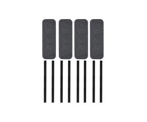 4 Pcs RV Step Covers Rug19.5X7.5 Inch Adhesive RV Stair Covers Mobile Home Step Mats for Lippert, Step