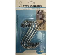 4 PCS S-Hooks-chrome-8CM X-Large-Kitchen-Market-stall-Camp-Hang Multi-Purpose use