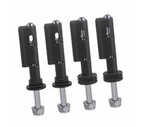 4 Pcs Safety Mounting Pin for MaxTrax MKII Recovery Traction Board, Stainless Steel Traction Board Mounting Pin, Lockable Theftproof Mount Pin Set