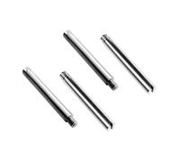4 Pcs Screws Link Pins Tube Replacement for Rolex Submariner GMT Datejust Oyster Watch Strap, sliver, 13.3×1.5×1.2, Minimalist