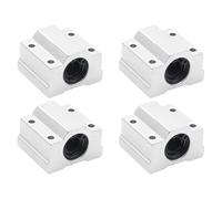 4 Pcs Scs 6/8/10/12/13/16/20/25/30 Uu/luu Aluminum Slider Linear Motion Ball Bearing(SCS8UU)