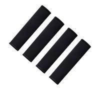 4 Pcs Seat Belt Pads,Car Seats Belts Cover Shoulder Strap Cushion Seatbelt Covers Neck Protector Comfort Padding Front Protective Soft Adjuster Backpack Shoulders Support Black,for Kids Baby Adults