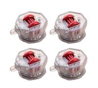 4 Pcs Self Adhesive Casters Wheel with Brake 360 Degree Rotation Tool Slider for Kitchen Furniture Wheel Universals Rotary Roller
