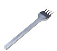 4 Pcs/set 3/4/5/6mm Leather Craft Tools Prong Punch Tool for DIY Leather
